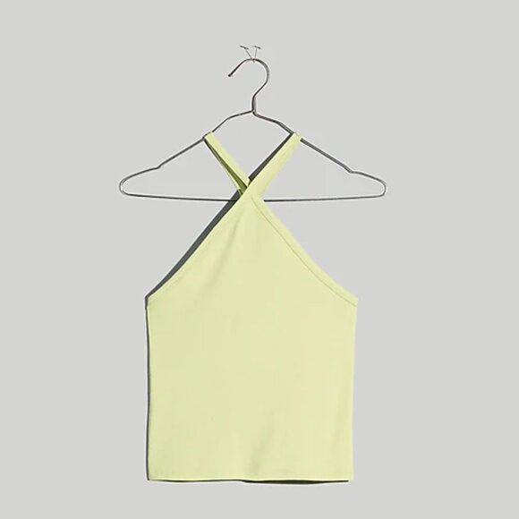 Madewell Halter Top with strap, Medium, NWT - Picture 5 of 6